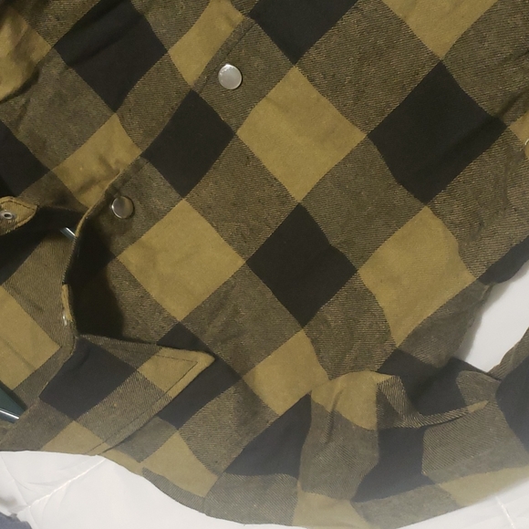 New boutique long plaid shacket - Picture 9 of 9